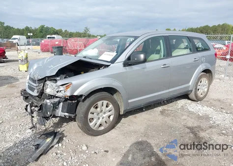 2015 Dodge Journey American Value Pkg from USA, damaged, VIN 3C4PDCAB6FT592293